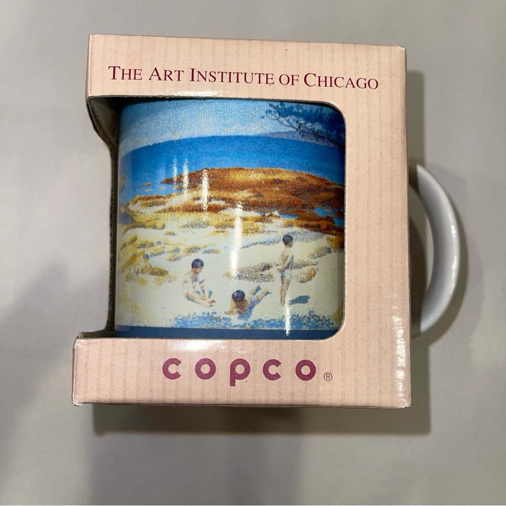 Vintage 1993 Chicago Art Institute Masterpiece Col. Copco Mug MONET GRAINSTACKS